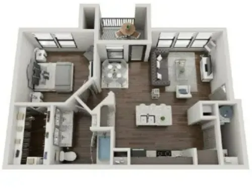 Eleven West San Antonio Floorplan 3
