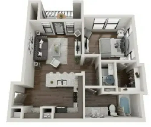 Eleven West San Antonio Floorplan 4