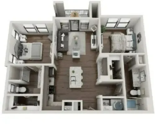 Eleven West San Antonio Floorplan 5