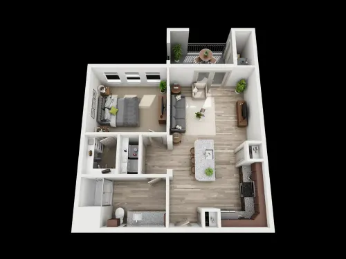 Enclave at the Dominion Apartments San Antonio FloorPlan 2