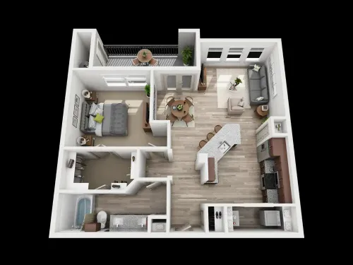 Enclave at the Dominion Apartments San Antonio FloorPlan 3