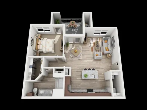 Enclave at the Dominion Apartments San Antonio FloorPlan 4