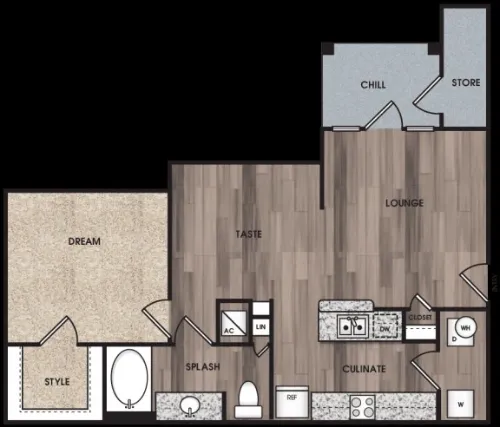 Encore 281 Apartments floor plan 1