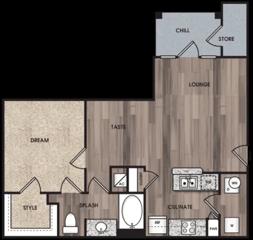 Encore 281 Apartments floor plan 2