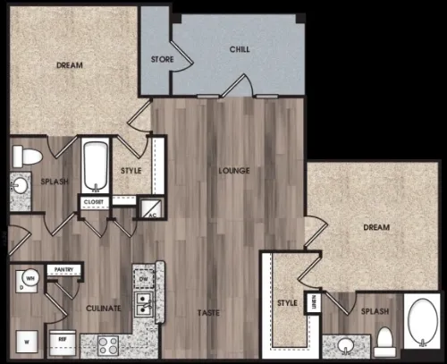 Encore 281 Apartments floor plan 6