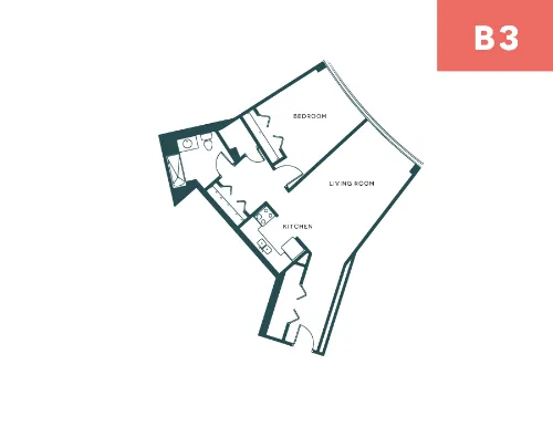 Ensemble Apartments San Antonio Floorplan 5