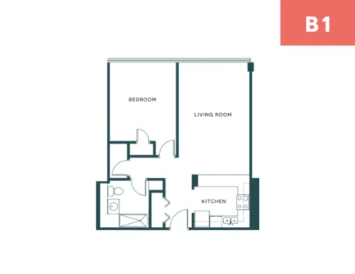 Ensemble Apartments San Antonio Floorplan 7