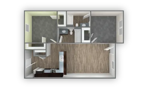 Falcon’s Nest Lubbock FloorPlan 2