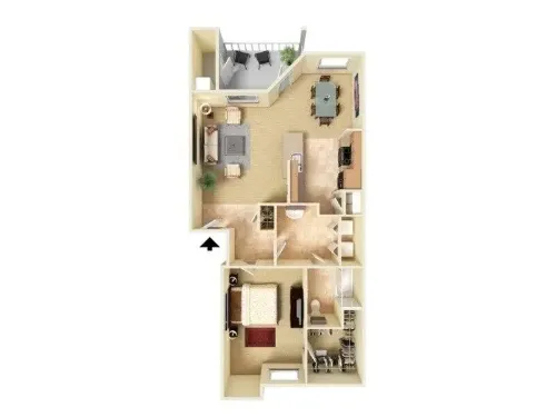 Falls at Westover Hills San Antonio Floorplan 5