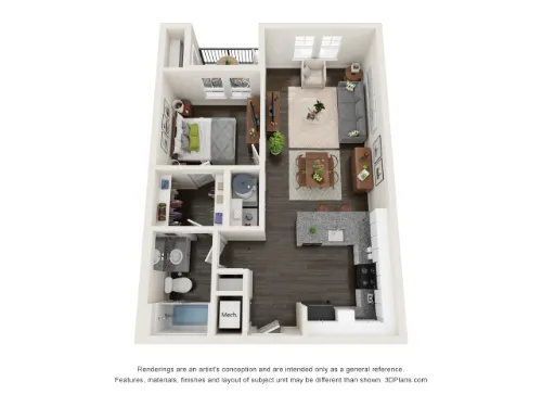 Frontera Crossing San Antonio Floorplan 1