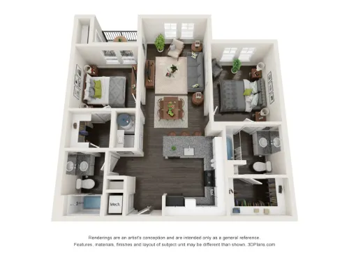Frontera Crossing San Antonio Floorplan 2
