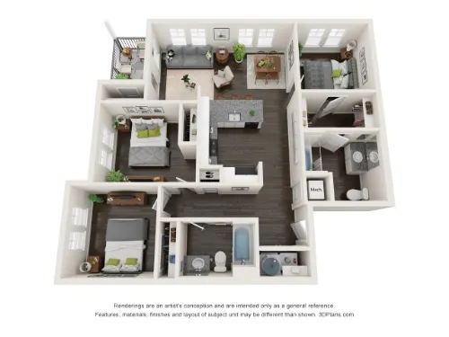 Frontera Crossing San Antonio Floorplan 4