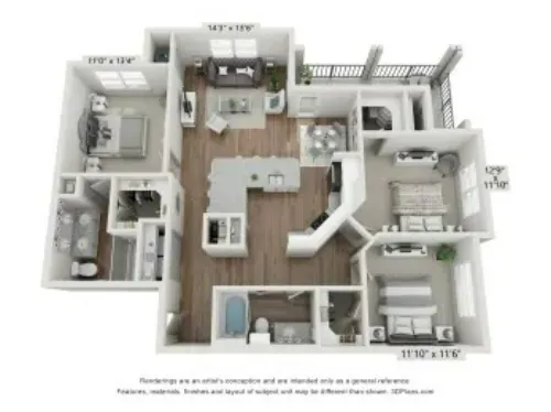 Grand at Cibolo FloorPlan 6