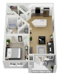 Hardy Oak San Antonio Floorplan 1