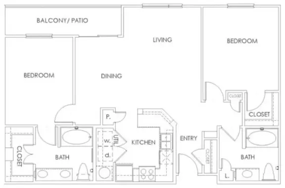 HemisView Village San Antonio Floorplan 5