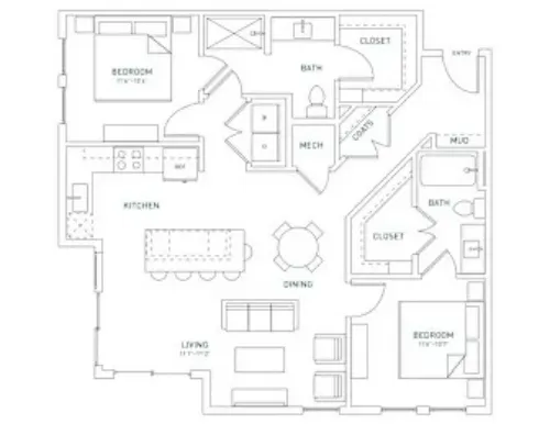 Heritage Plaza San Antonio FloorPlan 21