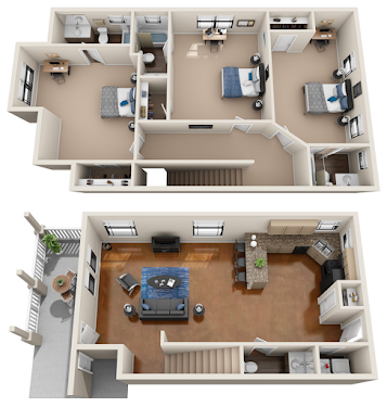 Heron on Hausman Apartments San Antonio Floor 2