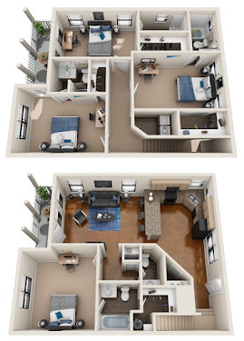 Heron on Hausman Apartments San Antonio Floor 3