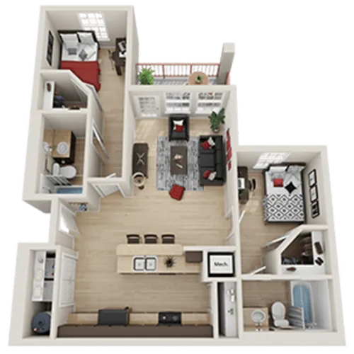 High View San Antonio Floorplan 2