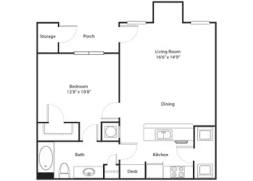 Highpointe Estates San Antonio FloorPlan 1