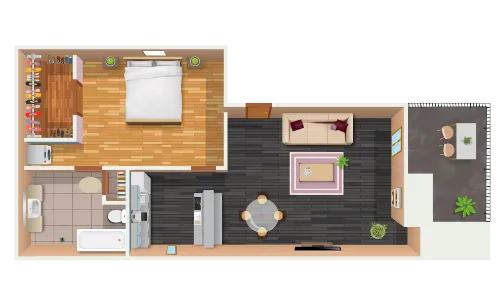 Hillcreste at Thousand Oaks San Antonio Floorplan 1