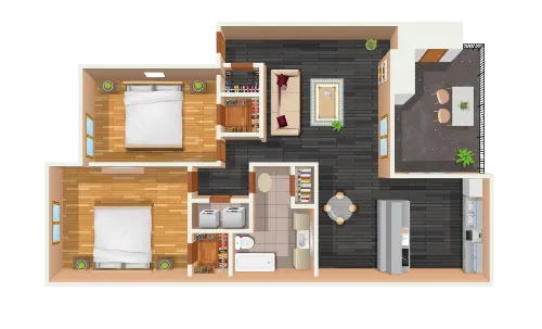 Hillcreste at Thousand Oaks San Antonio Floorplan 2