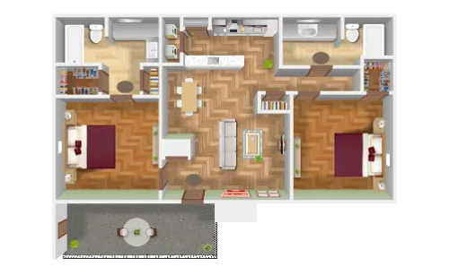 Hillcreste at Thousand Oaks San Antonio Floorplan 3