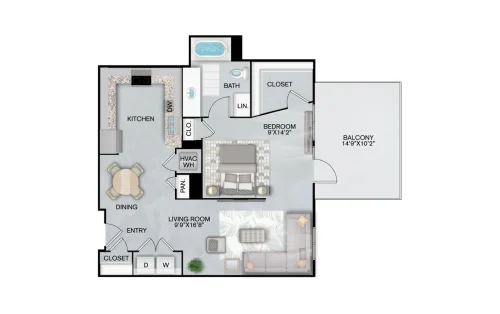 Inspire Downtown San Antonio Floorplan 10