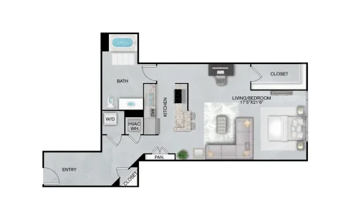 Inspire Downtown San Antonio Floorplan 11