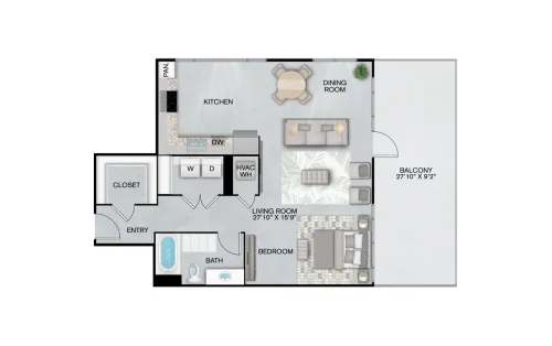 Inspire Downtown San Antonio Floorplan 12
