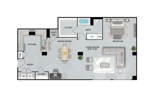 Inspire Downtown San Antonio Floorplan 13