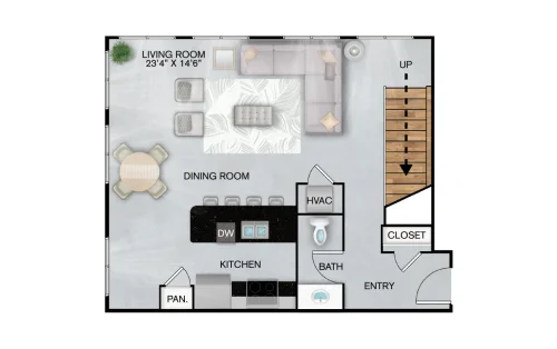 Inspire Downtown San Antonio Floorplan 30