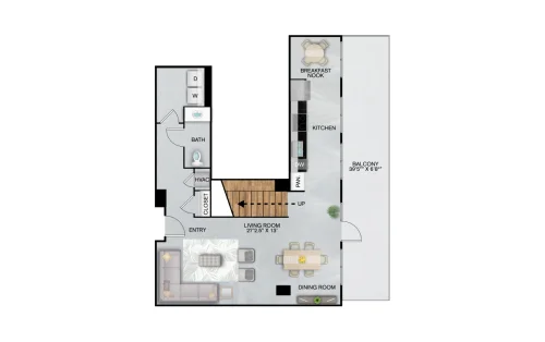 Inspire Downtown San Antonio Floorplan 31