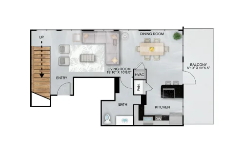 Inspire Downtown San Antonio Floorplan 40