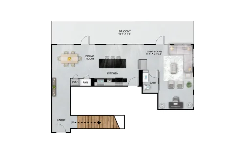 Inspire Downtown San Antonio Floorplan 48