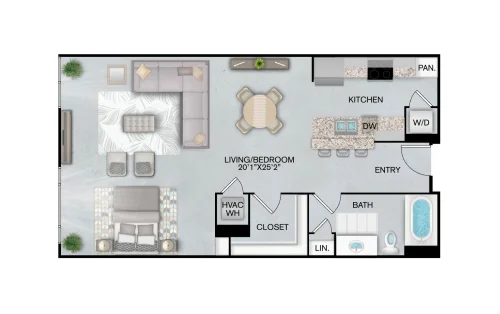 Inspire Downtown San Antonio Floorplan 9