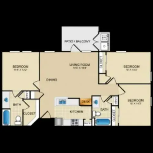 Judson Pointe San Antonio FloorPlan 4