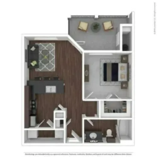 Legacy Flats San Antonio FloorPlan 2