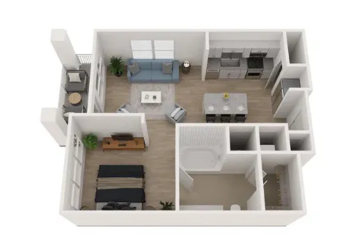 Legacy Heights San Antonio Floorplan 1