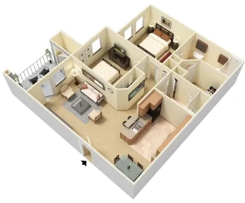 Legends at Kitty Hawk floor plan 3