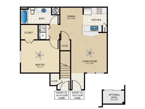 Lifestyles at Hueco Valley El Paso Floorplan 2