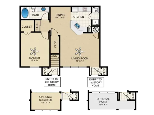 Lifestyles at Hueco Valley El Paso Floorplan 3