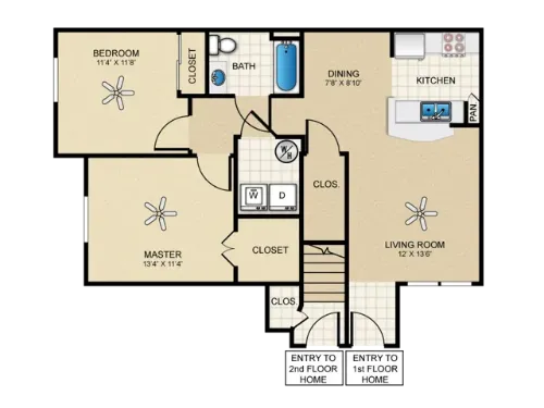 Lifestyles at Hueco Valley El Paso Floorplan 4