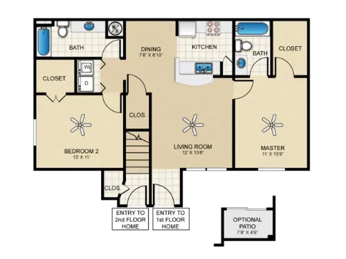 Lifestyles at Hueco Valley El Paso Floorplan 5