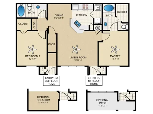 Lifestyles at Hueco Valley El Paso Floorplan 6