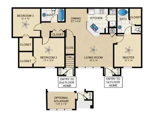Lifestyles at Hueco Valley El Paso Floorplan 8