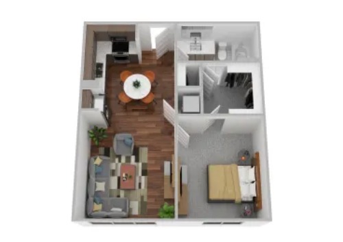 Lofts on Main San Antonio FloorPlan 5