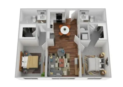 Lofts on Main San Antonio FloorPlan 9