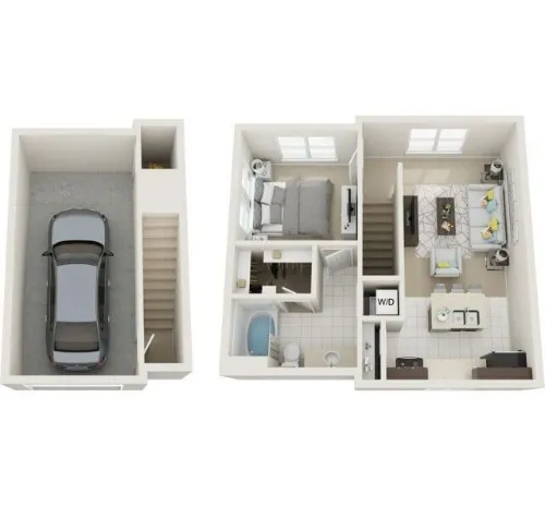 Loretto at Creekside San Antonio FloorPlan 2
