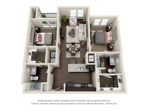 Lucero floor plan 2